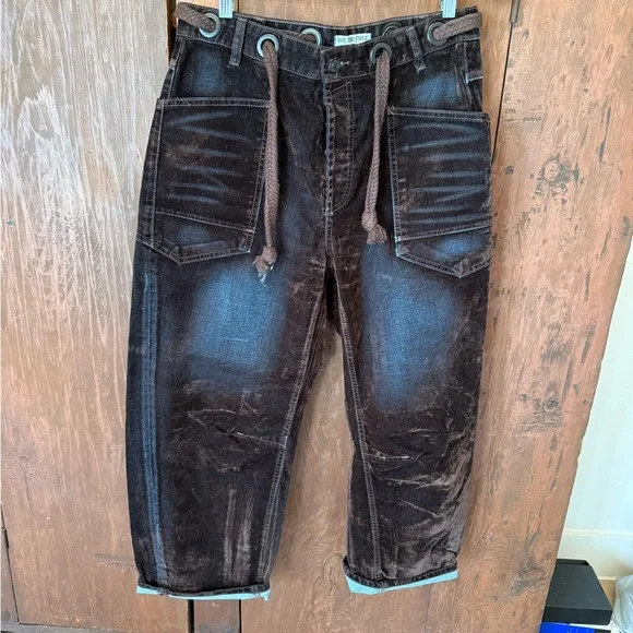 We The Free Chocolate Corduroy Pants - Picture 1 of 2